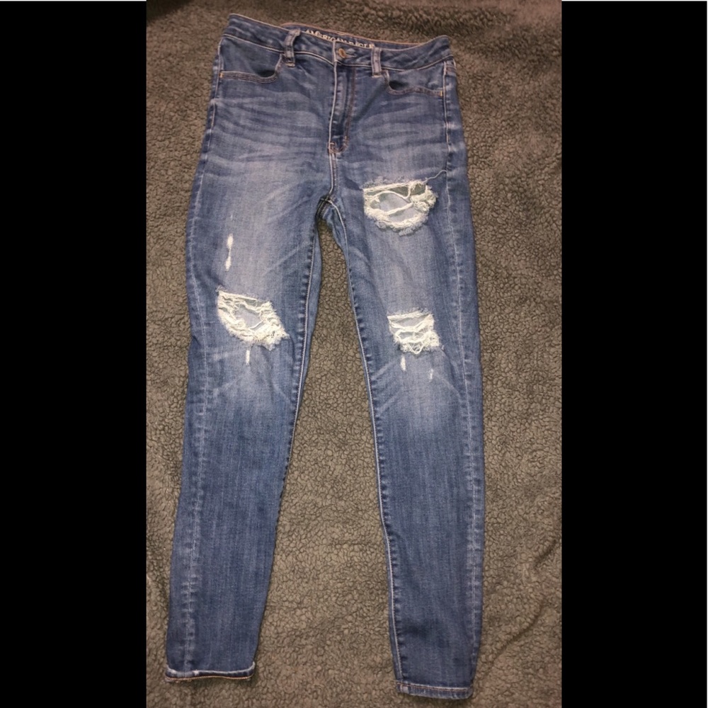 ae jeans, girl if u wear vans w these🤩🤩 girlll